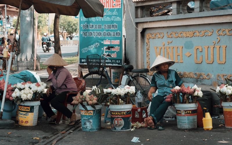 Local business owners and street vendors